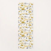 Patroon voor de constructie van graafmachines en g yogamat (Voorkant)