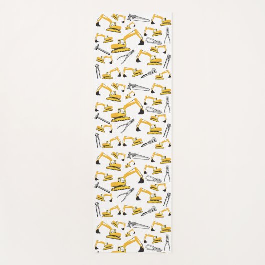 Patroon voor de constructie van graafmachines en g yogamat (Voorkant)