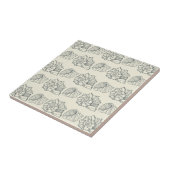 Patroon voor decoratieve schalen tegeltje (Zijkant)