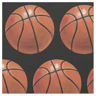 Patroon voor gebilderd basketbal stof
