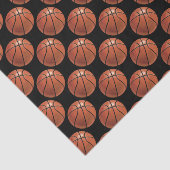 Patroon voor gebilderd basketbal tissuepapier (Detail)