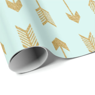 Patroon voor goudolierijgen cadeaupapier
