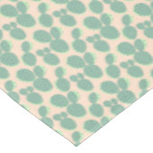 Patroon voor groene en roze cactus tafelkleed (Gekanteld)