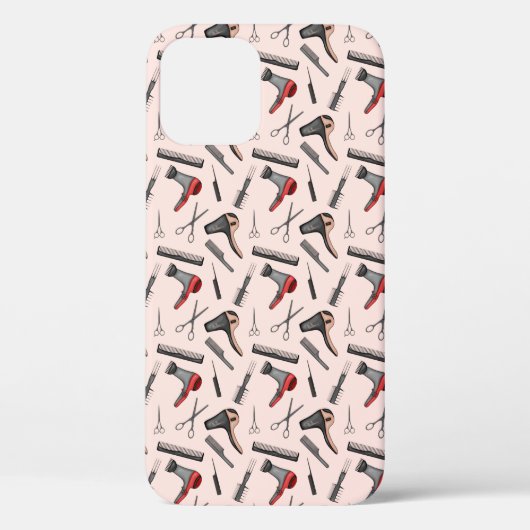 Patroon voor haarlijst Case-Mate iPhone case (Achterkant)