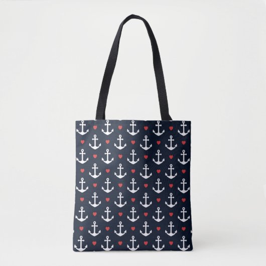 Patroon voor hart en oren tote bag (Voorkant)