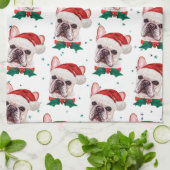 Patroon voor kerstmis met borstbreed theedoek (Gevouwen)