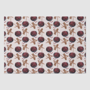 Patroon voor kersttraktaties tissuepapier