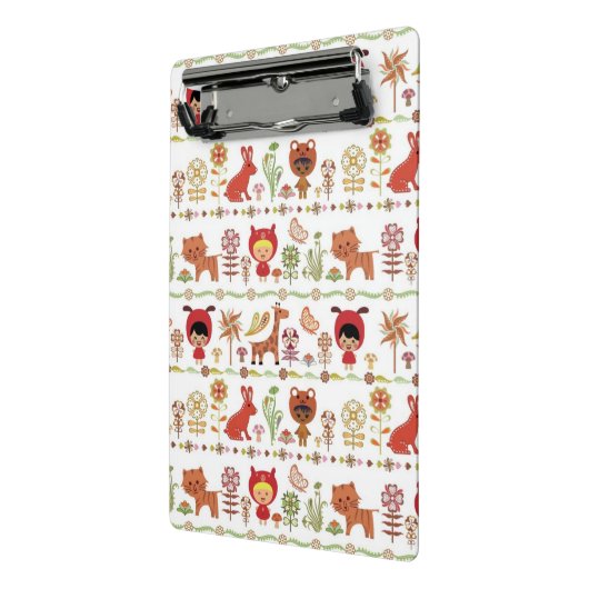 Patroon voor kinderen en dieren mini klembord (Angled2)