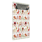 Patroon voor kinderen en dieren mini klembord (Schuin)