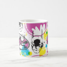 Patroon voor kleurcode Batman 3 Koffiemok