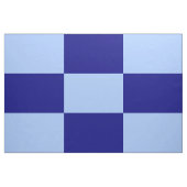 Patroon voor lichte en donkerblauwe rechthoeken stof (Fat Quarter)