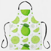Patroon voor limoen- en Limoen Schort (Voorkant)