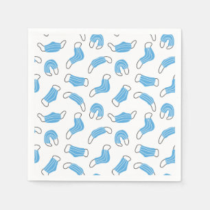 Patroon voor medische maskers servet