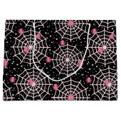 Patroon voor ongebruikte kobussen en spinnen groot cadeauzakje (Voorkant)