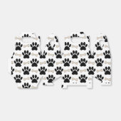 Patroon voor poten en Botten Bedankdoosjes (Uitgevouwen)