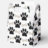 Patroon voor poten en Botten Bedankdoosjes (Geopend)