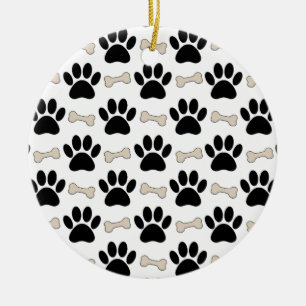 Patroon voor poten en Botten Keramisch Ornament