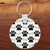 Patroon voor poten en Botten Sleutelhanger (Achterkant)