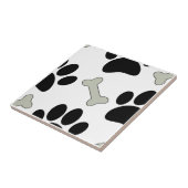 Patroon voor poten en Botten Tegeltje (Zijkant)