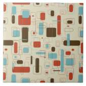 patroon voor retroArt Deco Tegeltje (Voorkant)