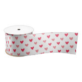 Patroon voor rood en roze LOVE Lint (Spoel)