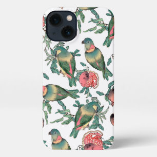 Patroon voor roodvogels iPhone 13 hoesje