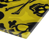 Patroon voor schedel en dwarsbeenderen snijplank (Hoek)