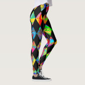 Patroon voor schilderspier Diamond Leggings (Rechts)