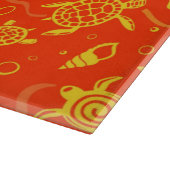 Patroon voor schildpadden snijplank (Hoek)