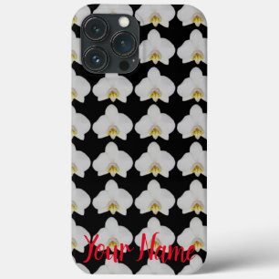 Patroon voor sierbloemen en bloesem iPhone 13 pro max hoesje