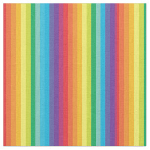 Patroon voor strepen met heldere regenboog stof