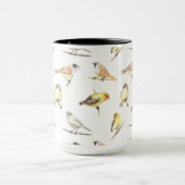 Patroon voor trekvogels mok (Midden)