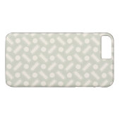 Patroon voor vierkantjes en cirkels Case-Mate iPhone case (Achterkant (Horizontaal))
