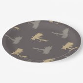 Patroon voor Vluchtaanders Papieren Bordje (Gekanteld)