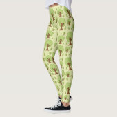 Patroon voor witte bomen leggings (Links)