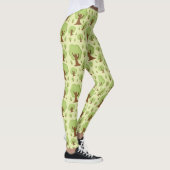 Patroon voor witte bomen leggings (Rechts)
