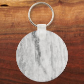 Patroon voor witte en grijze marmer sleutelhanger (Voorkant)