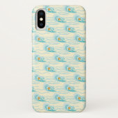 Patroon voor zachte golven Case-Mate iPhone case (Achterkant)