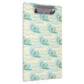 Patroon voor zachte golven klembord (Rechts)