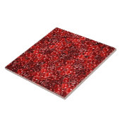 Patroon voor zoete kersen tegeltje (Zijkant)