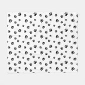 Patroon voor zwarte verven fleece deken (Voorkant (Horizontaal))