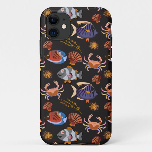 Patroon waterdieren | leven onder water 11 Case-Mate iPhone case (Achterkant)