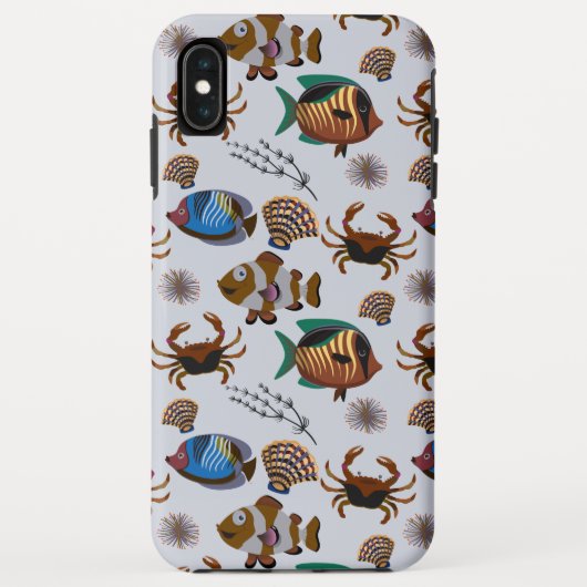 Patroon waterdieren | leven onder water 14 Case-Mate iPhone case (Achterkant)