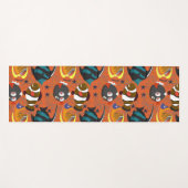 Patroon waterdieren | leven onder water in de ocea yogamat (Voorkant (horizontaal))