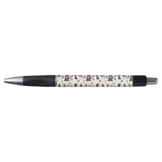 patroon witte achtergrond pen (Voorkant)