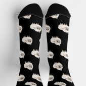  patroon zwart/wit sokken (Top)