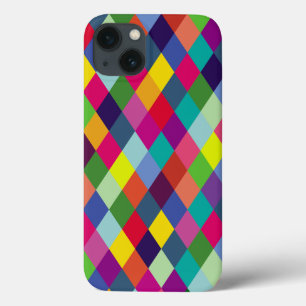 Patroonachtige Mode Kleurrijk - Moderne lenteships iPhone 13 Hoesje