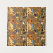 Patroonantensymbool in Egyptisch Hieroglyphic Wandkleed (Voorkant (horizontaal))