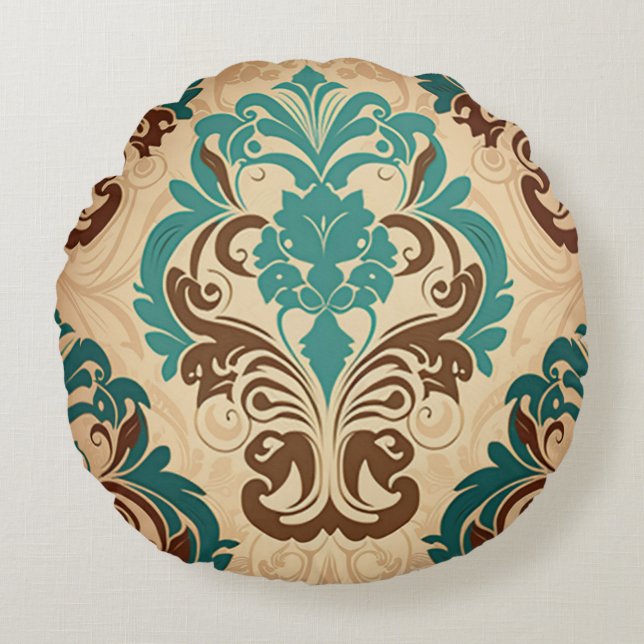  patroondeken voor thuisgebruik rond kussen (Voorkant)