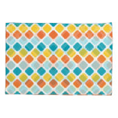 Patroongeometrische stijlvolle moderne patronen kussensloop (Achterkant-Links)